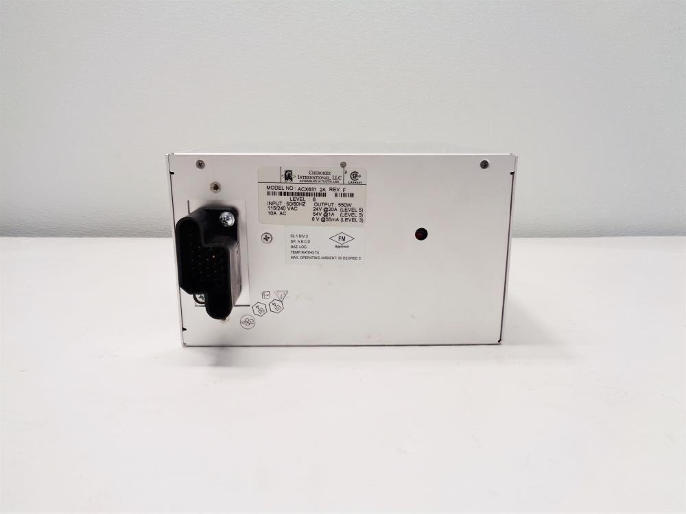 Honeywell Cherokee Power Supply 51198947100F, Model# ACX631 2A